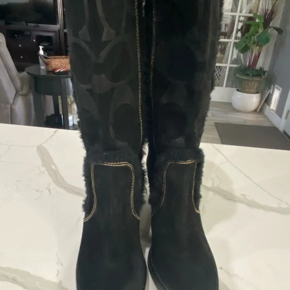 Coach Jordana Signature boots 5.5 M - Picture 3 of 9